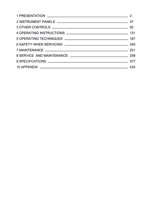 Volvo L20F Compact Wheel Loader (CWL) Operator Manual &nbsp;- PDF File