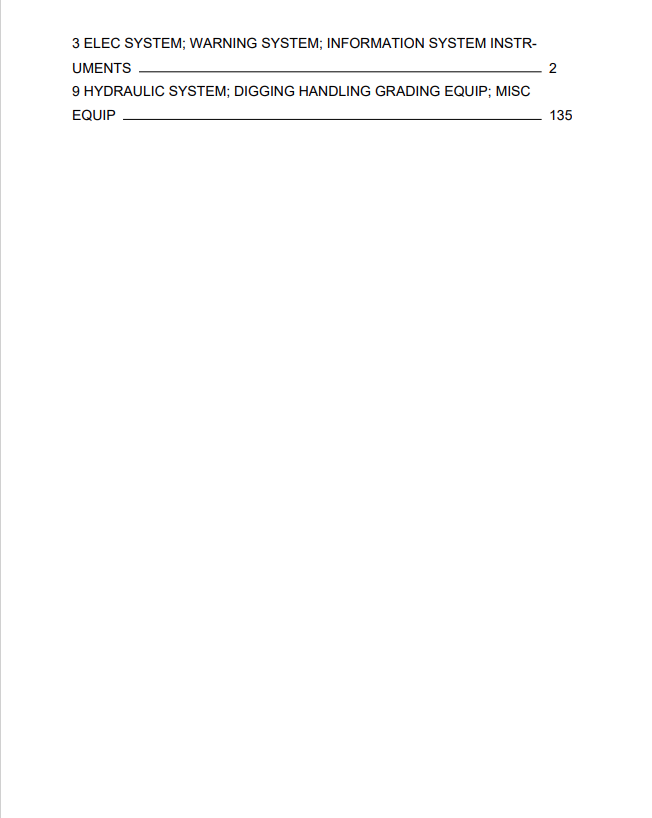 Volvo L20H Compact Wheel Loader Electrical And Hydraulic Schematic Manual - PDF File