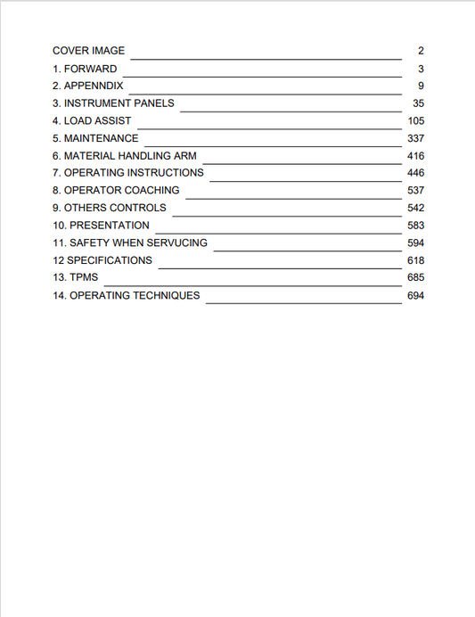 Volvo L220H Wheel Loader Operator Manual - PDF File