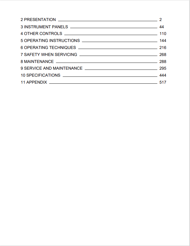Volvo L250G Wheel Loader Operator Manual - PDF File