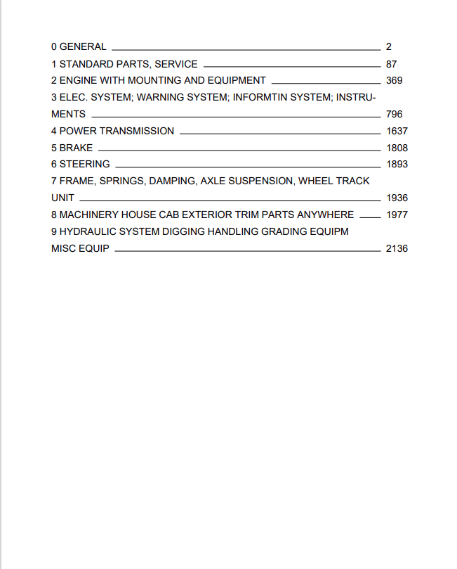 Volvo L250G Wheel Loader Service Manual - PDF File