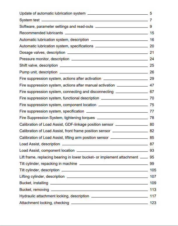 Volvo L350H Wheel Loader Electrical And Hydraulic Schematic Manual - PDF File