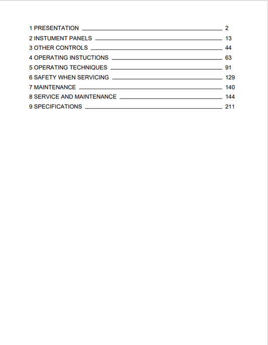 Volvo L50F Compact Wheel Loader Operator Manual - PDF File