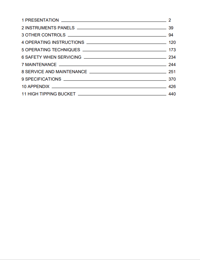 Volvo L60F Wheel Loader Operator Manual - PDF File