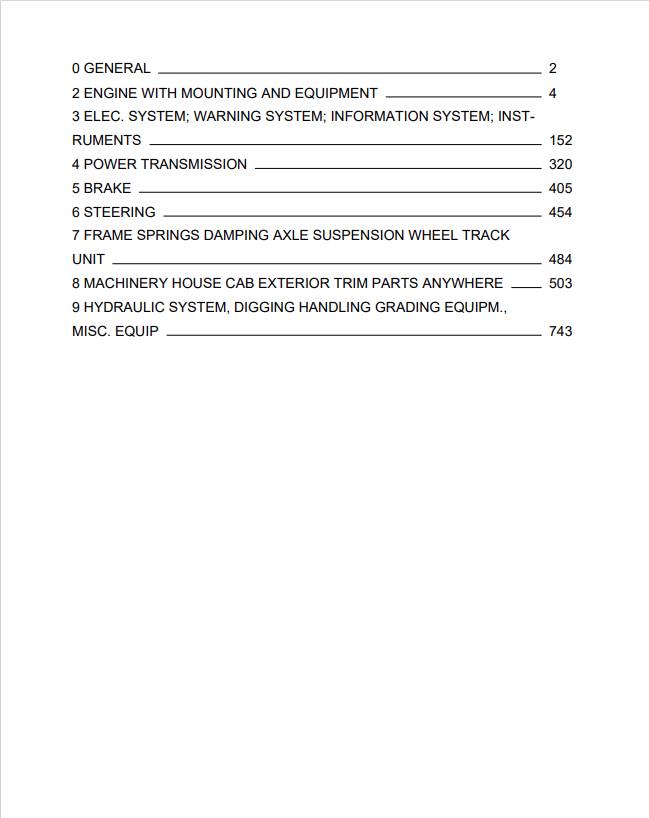 Volvo L60G Wheel Loader Parts Catalogue Manual Sn 611001 - PDF File