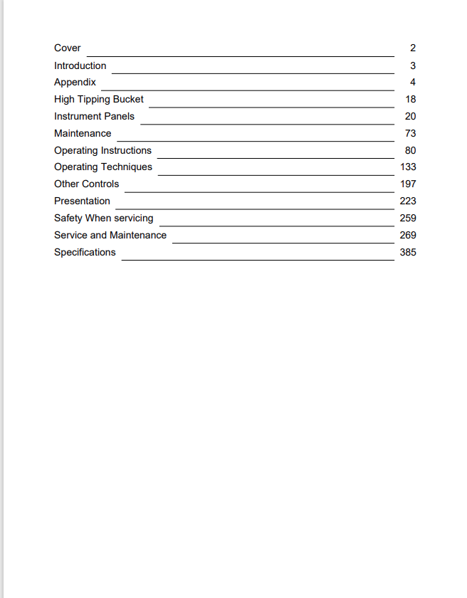 Volvo L90C, L90F BM Wheel Loader Operator Manual - PDF File