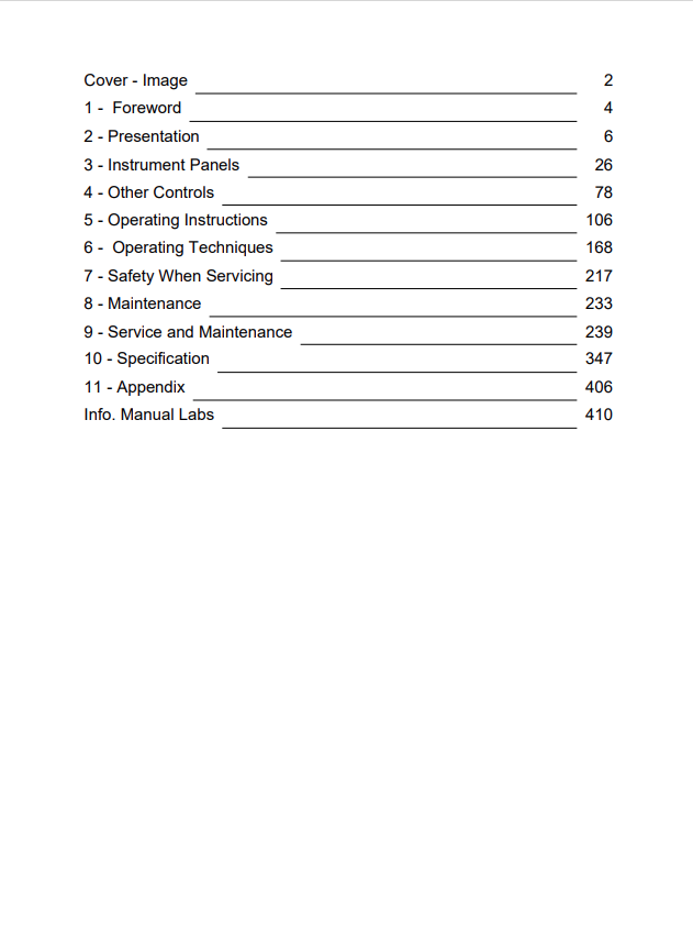Volvo L90G Wheel Loader Operator Manual - PDF File