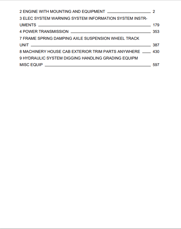 Volvo MC115C Skid Steer Loader Parts Catalogue Manual Sn 1640000-1643999, 2206003-2211003 - PDF File