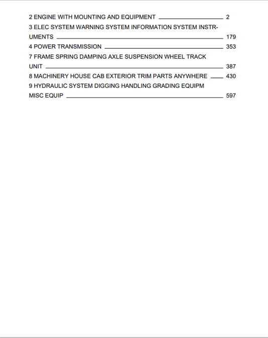 Volvo MC115C Skid Steer Loader Parts Catalogue Manual Sn 1640000-1643999, 2206003-2211003 - PDF File