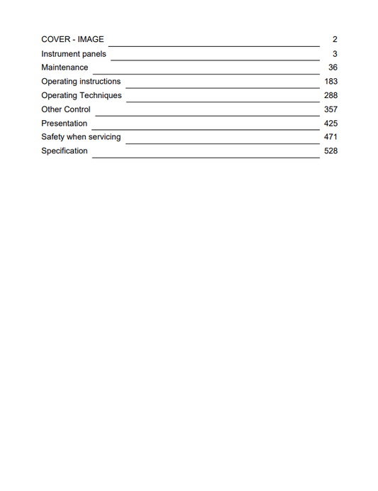 Volvo MC70C Skid Steer Loader Operator Manual - PDF Fi