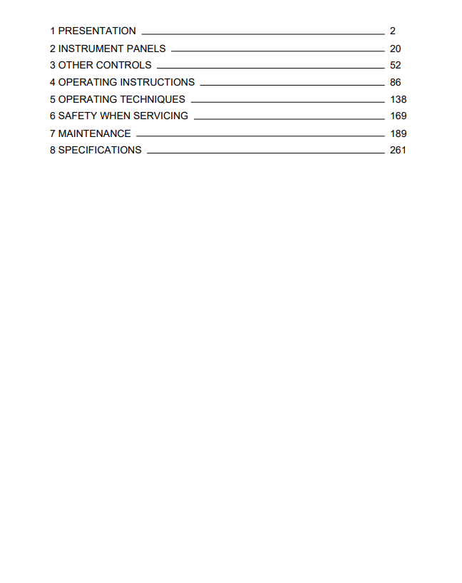 Volvo MCT125C Skid Steer Loader Operator Manual - PDF File