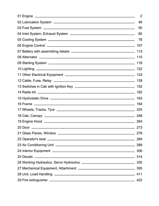 Volvo MCT135C Skid Steer Loader Parts Catalogue Manual - PDF File