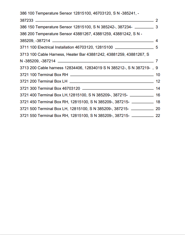 Volvo P7170 Wheeled Paver Parts Catalogue Manual Sn 387001 - PDF File