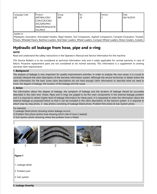 Volvo P7820D L Tracked Paver Electrical And Hydraulic Schematic Manual Sn 12842058 - PDF File