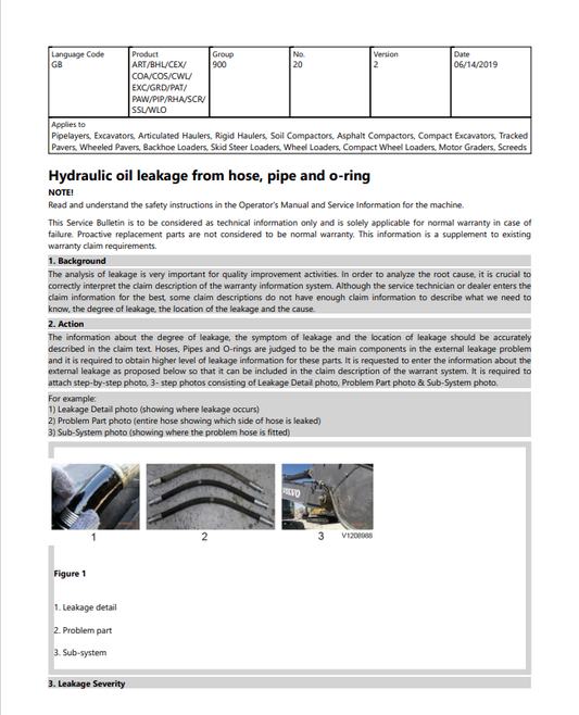 Volvo P7820D L Tracked Paver Electrical And Hydraulic Schematic Manual Sn 12842058 - PDF File