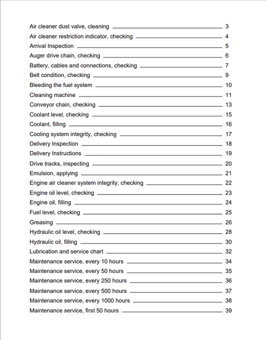Volvo PF4410 Tracked Paver Operator Manual - PDF File