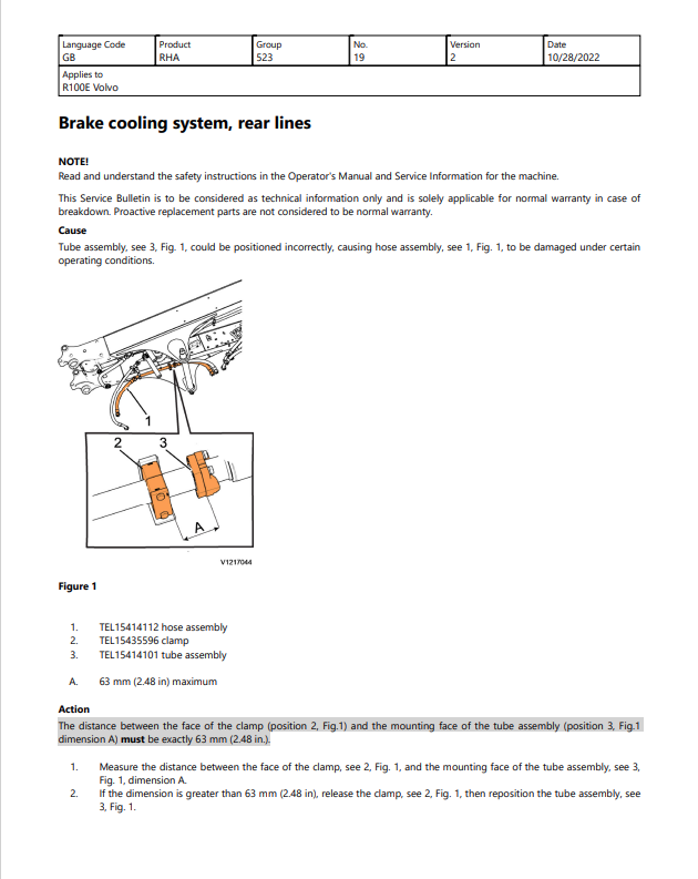 Volvo R100E Rigid Hauler Service Repair Manual - PDF File