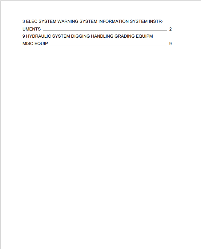 Volvo SD25F Soil Compactor Electrical And Hydraulic Schematic Manual - PDF File