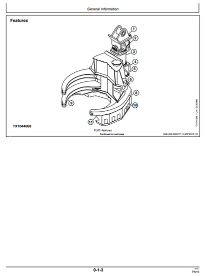 Waratah FL85 Felling Head Operating Manual PDF