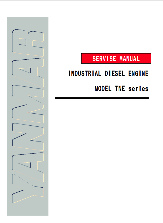 YANMAR DIESEL ENGINE TNE SERVICE MANUAL PDF