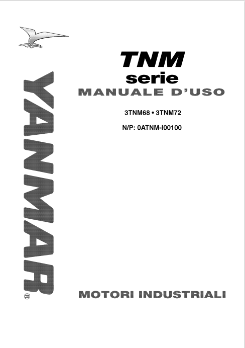 YANMAR INDUSTRIAL ENGINES TNM SERIES OPERATION MANUAL PDF