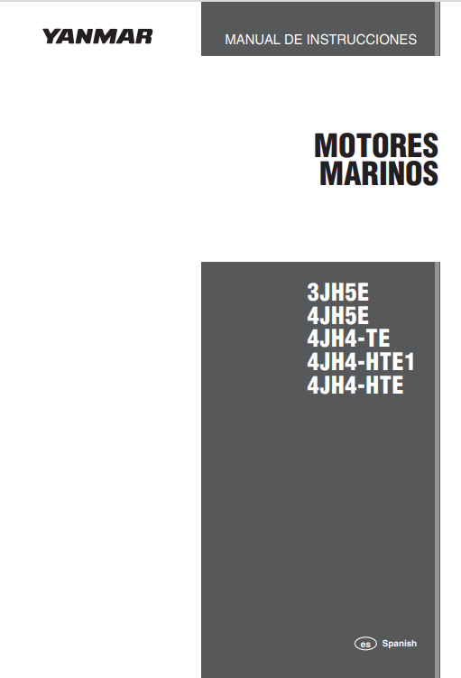 YANMAR MARINE ENGINES 3JH-4JH4 INSTRUCTION MANUAL PDF
