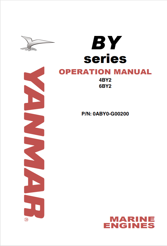 YANMAR MARINE ENGINE 4BY2 6BY2 SERVICE MANUAL PDF