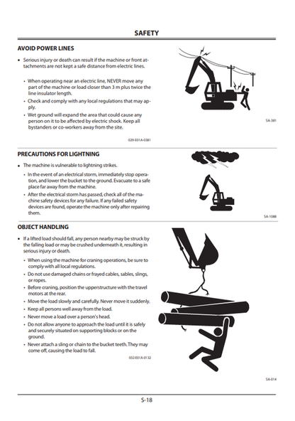 ZAXIS 135US-3 225USLC-3 225USRLC-3 Operator Manual EM1U4EN23