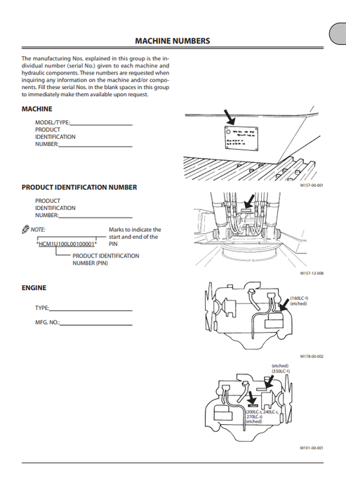 ZAXIS 160LC-3 200LC-3 240LC-3 270LC-3 350LC-3 Operator Manual PDF