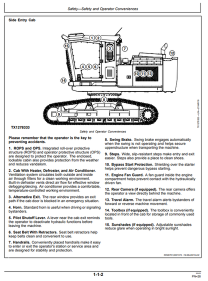 ZAXIS 210F-FE-6N Forestry Excavator Operator Guide