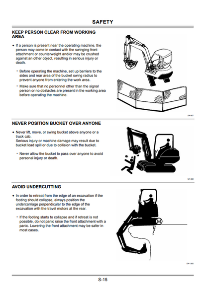 ZAXIS 27U-2 30U-2 35U-2 40U-2 50U-2 Excavator Manual PDF
