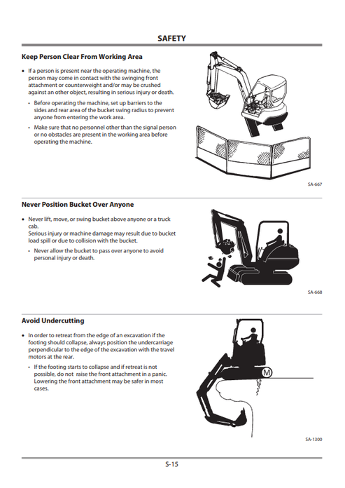 ZAXIS 27U-3 30U-3 35U-3 40U-3 50U-3 Operator Manual EM1NE12