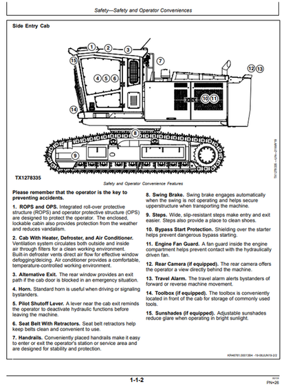 ZAXIS 310F-FE-6N Forestry Excavator Operator Guide